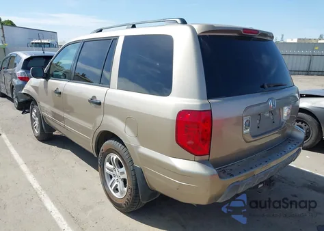 2005 Honda Pilot Ex from USA, damaged, VIN 2HKYF184X5H564148